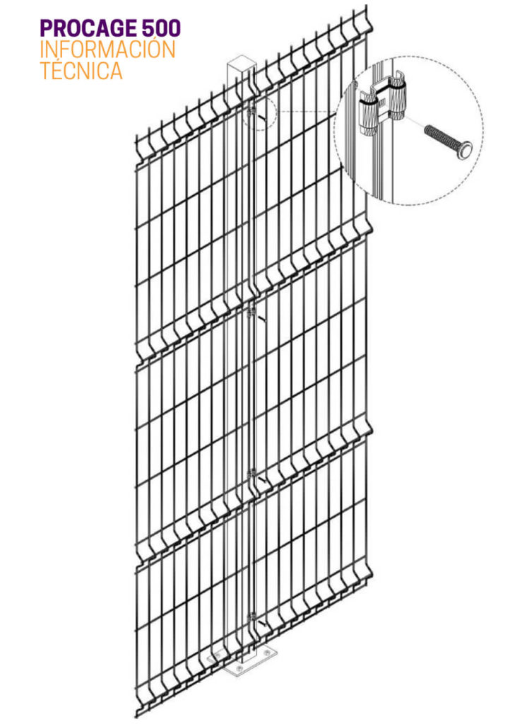 Información técnica PROCAGE 500 - Fortalez